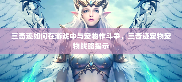 三奇迹如何在游戏中与宠物作斗争，三奇迹宠物宠物战略揭示
