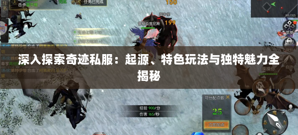 深入探索奇迹私服：起源、特色玩法与独特魅力全揭秘 第2张
